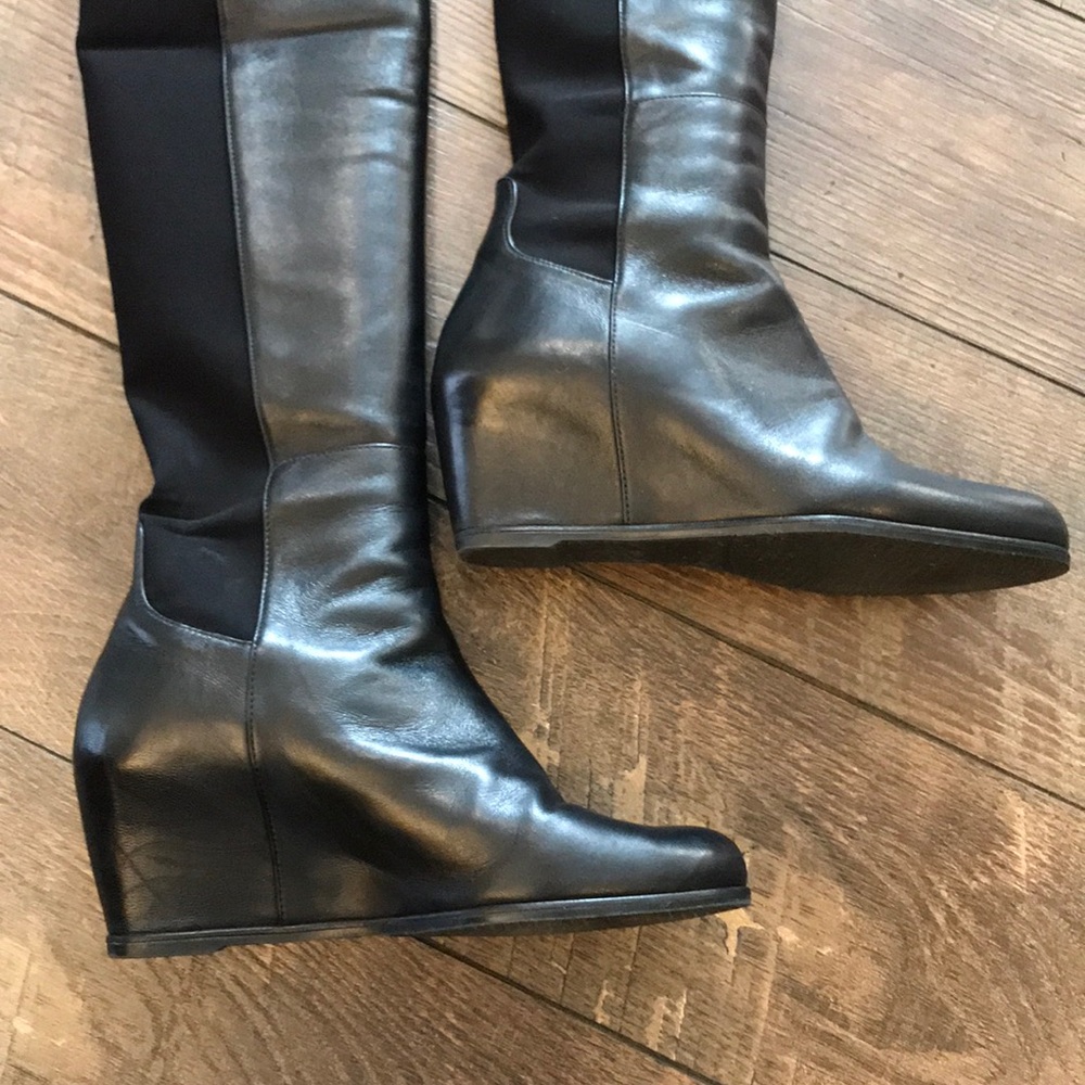 Stuart Weitzman 5050 Wedge Boots - Picture 4 of 8